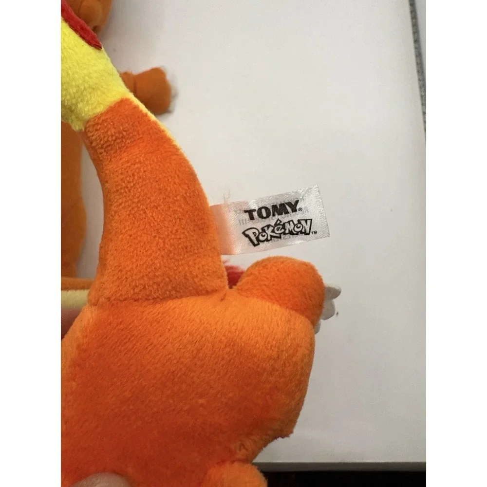 Pokémon Charmander 90s Plush And Small Tomy Charmander